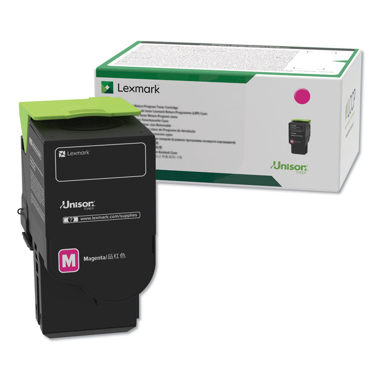 Lexmark - C241XM0 Return Program Extra High-Yield Toner, 3,500 Page-Yield, Magenta