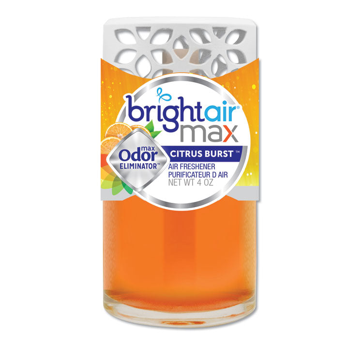 BRIGHT Air - Max Scented Oil Air Freshener, Citrus Burst, 4 oz