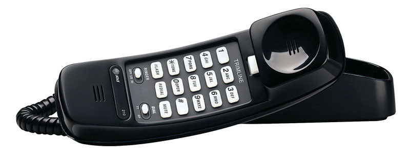 AT&T - AT&T Analog Telephone Black