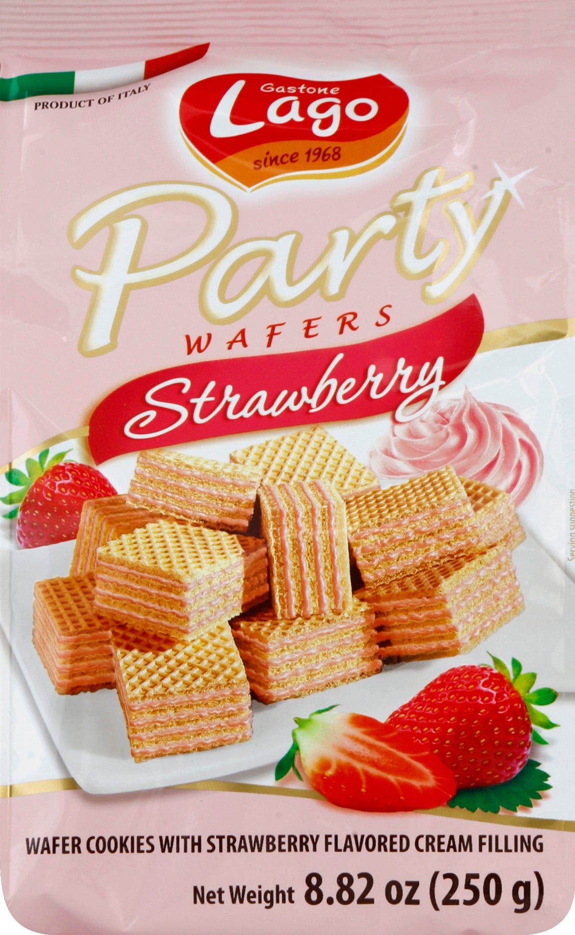 Gastone Lago Party Wafers 8.82 oz - Case of 10