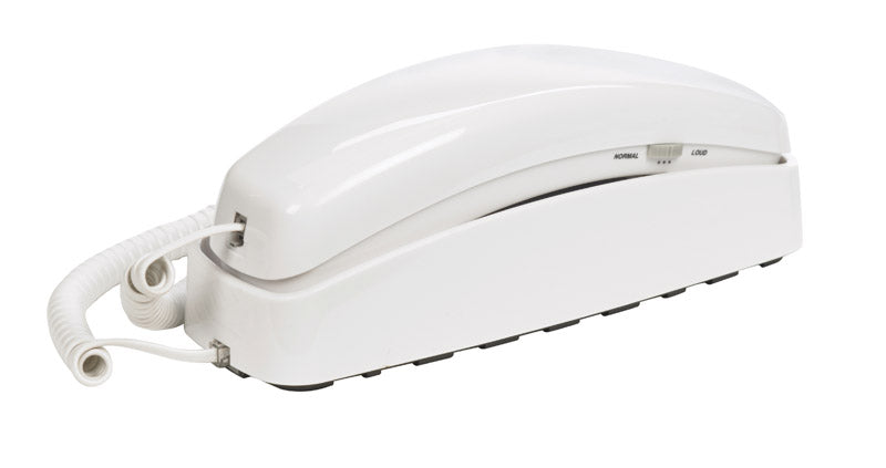 AT&T - AT&T Analog Telephone White
