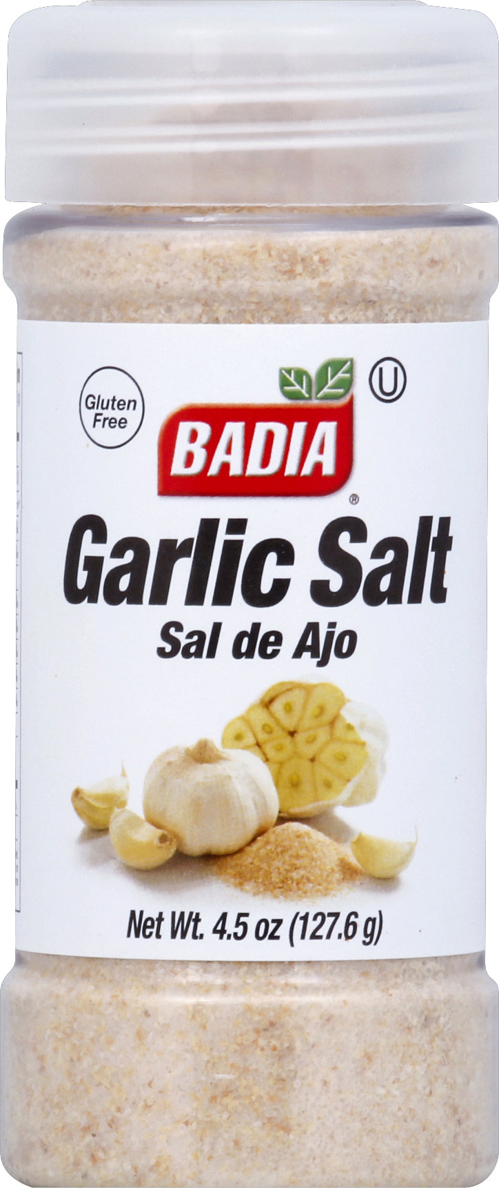 Badia Garlic Salt 4.5 oz - Case of 8