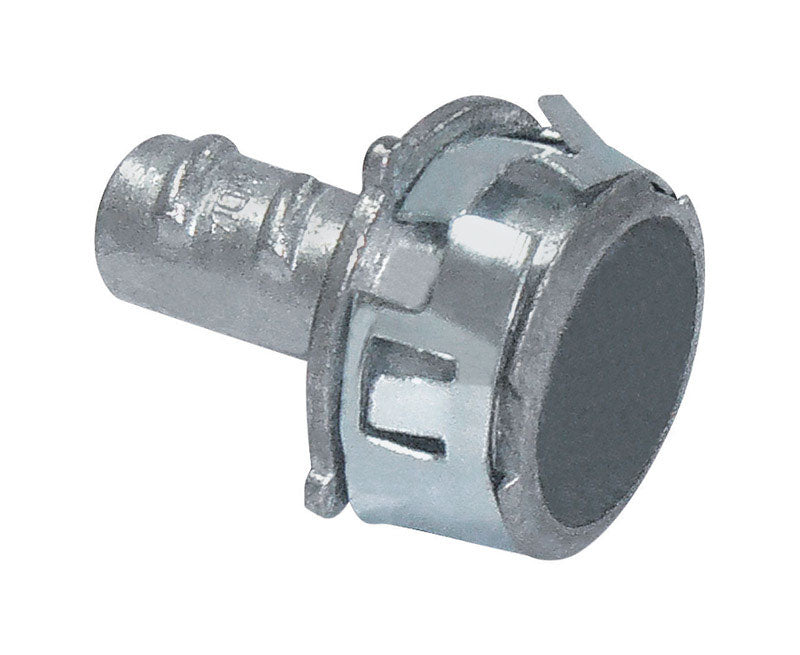 SIGMA ENGINEERED SOLUTIONS - Sigma Engineered Solutions Snap Lock 3/8 in. D Die-Cast Zinc Screw-In Connector For FMC/RWFMC 1 pk