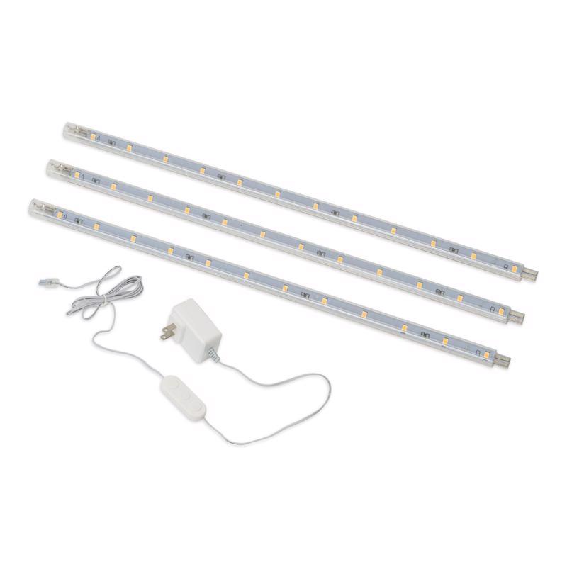 AMERELLE - Amerelle 12 in. L White Plug-In LED Strip Light