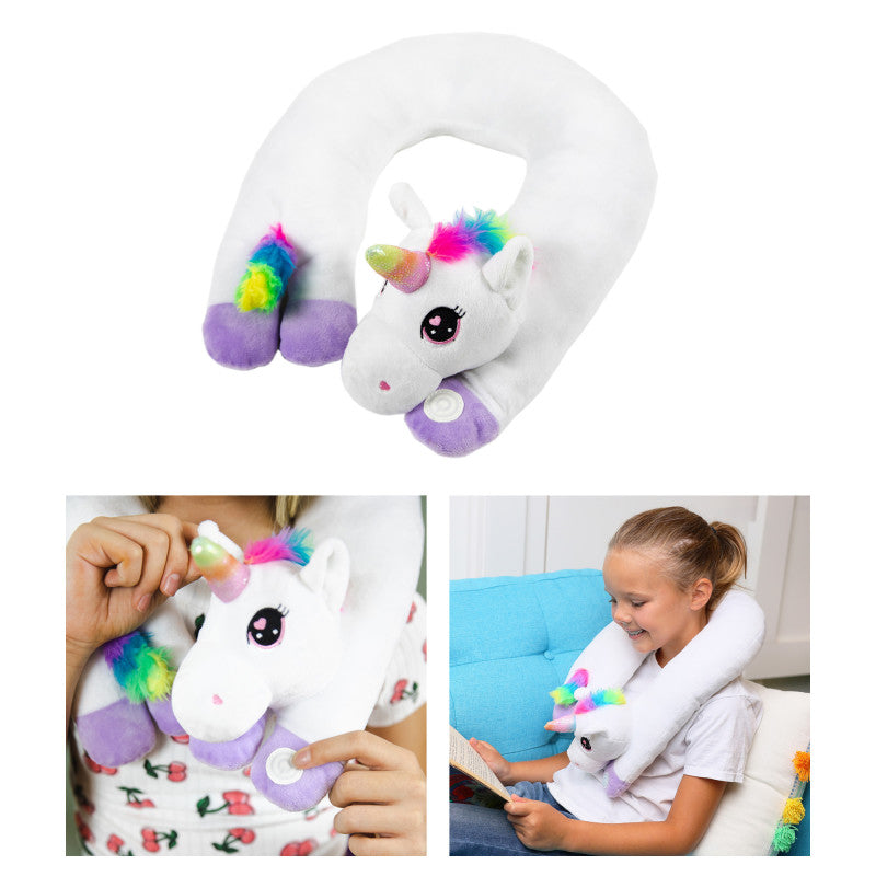 BOUNCYBAND - Sensory Vibrating Neck Pillow - Unicorn