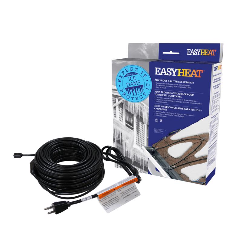 EASY HEAT - Easy Heat ADKS 120 ft. L De-Icing Cable For Roof and Gutter