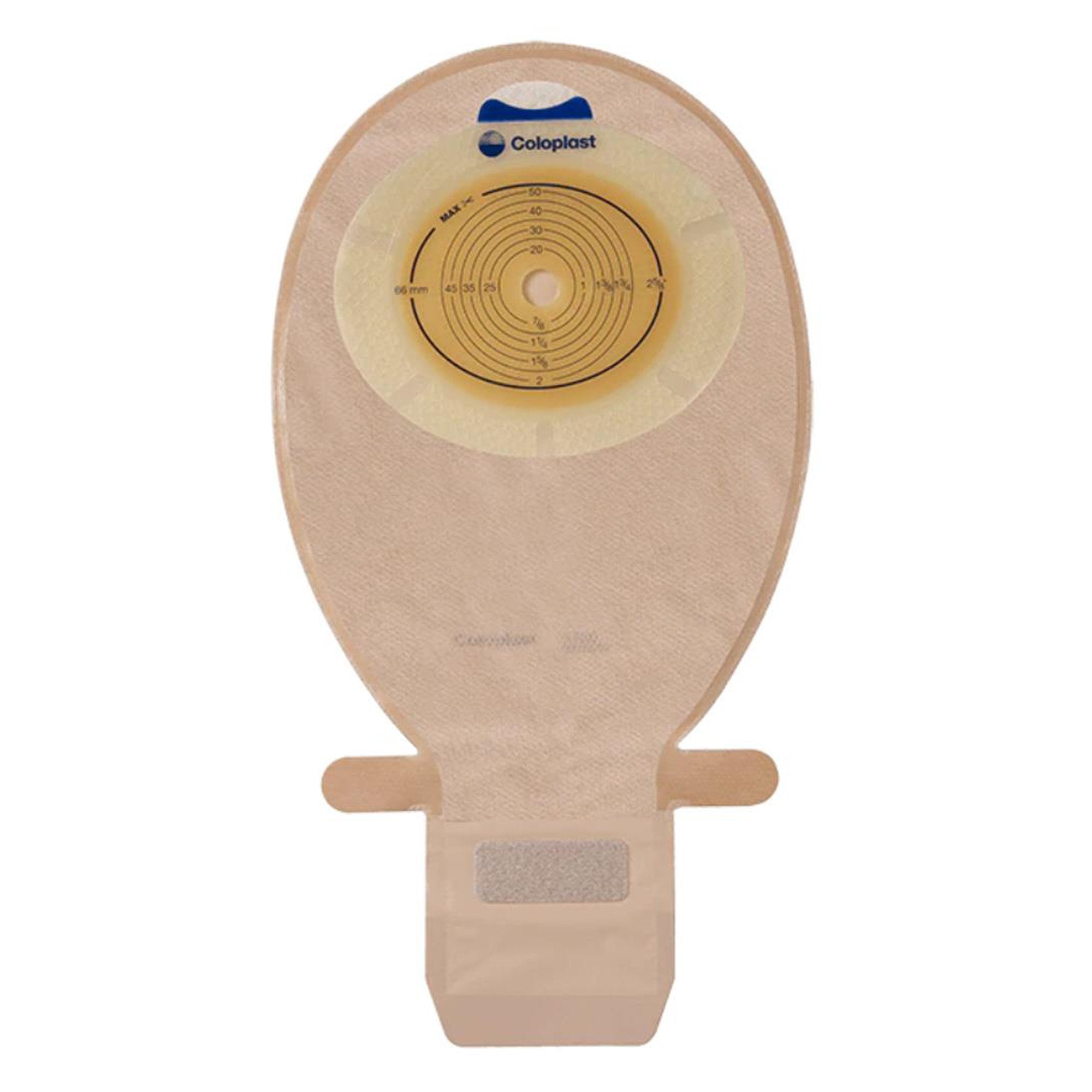 Coloplast - Ostomy Pouch SenSura® EasiClose™ One-Piece System 11-1/2 Inch Length, Maxi Flat, Pre-Cut 1-1/4 Inch Stoma Drainable [20/BX] (697419_BX)