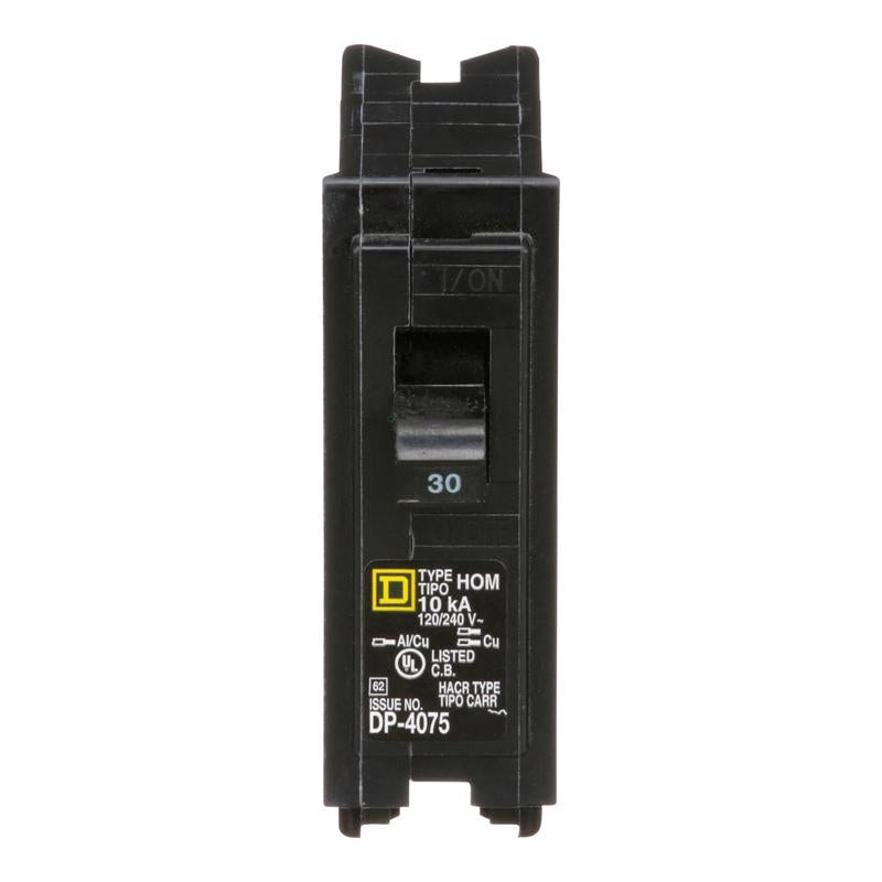SQUARE D - Square D HomeLine 30 amps Surge Single Pole Circuit Breaker [HOM130CP]