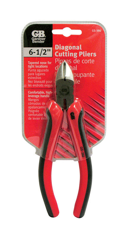 GARDNER BENDER - Gardner Bender 6-1/2 in. Carbon Steel Diagonal Pliers