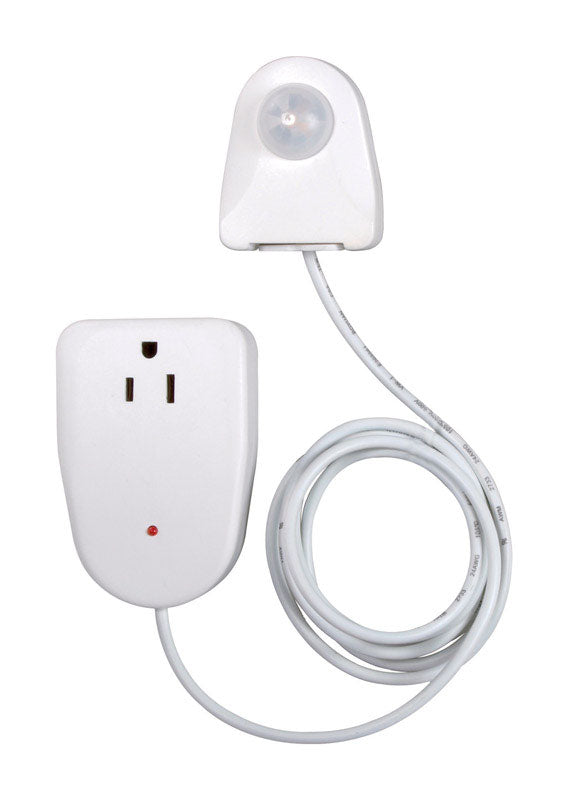 AMERTAC - Amertac White Motion Activated Light Control 1 pk