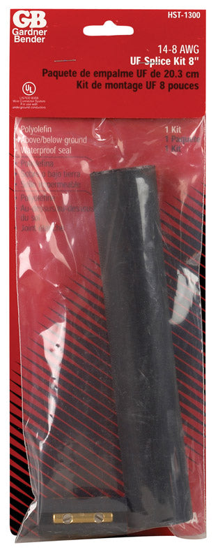GARDNER BENDER - Gardner Bender 14-8 Ga. Insulated Wire Splice Kit Black 1 pk