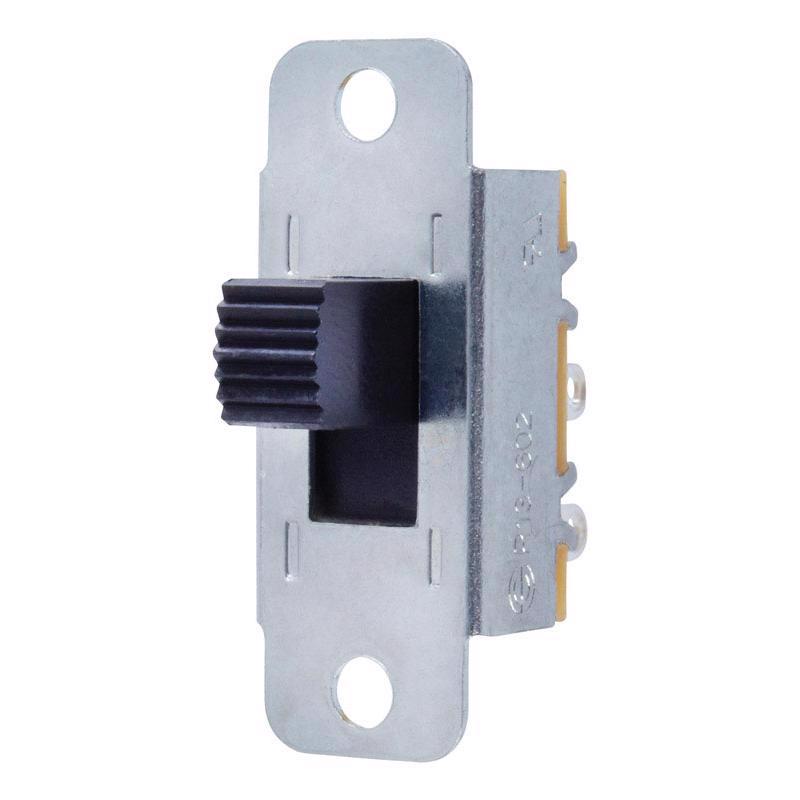 JANDORF - Jandorf 6 amps Single Pole Slide Appliance Switch Black/Silver 1 pk [61023]