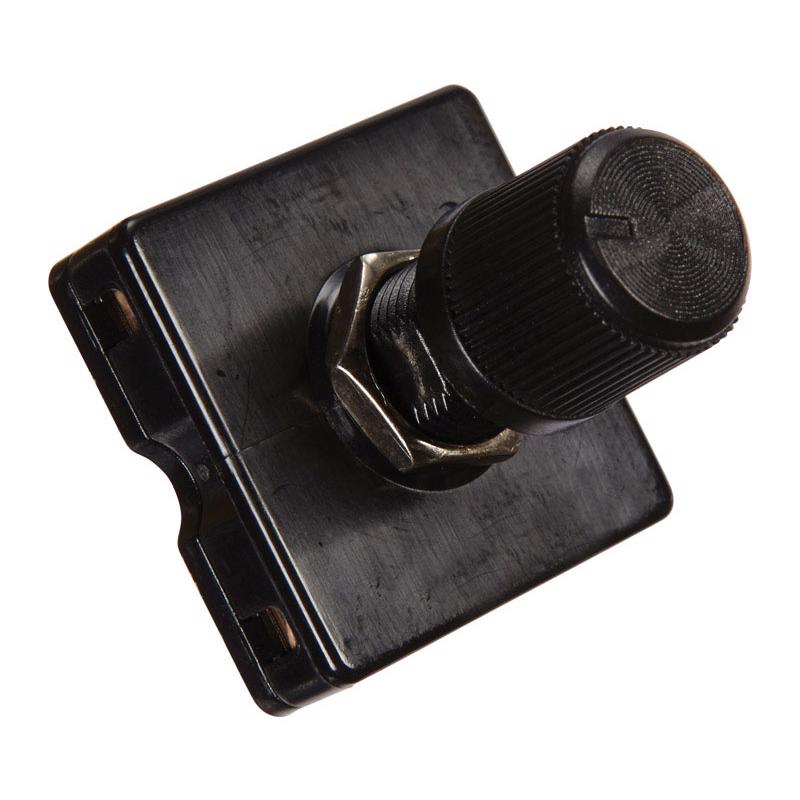 JANDORF - Jandorf 6 amps Single Pole Rotary Appliance Switch Black 1 pk