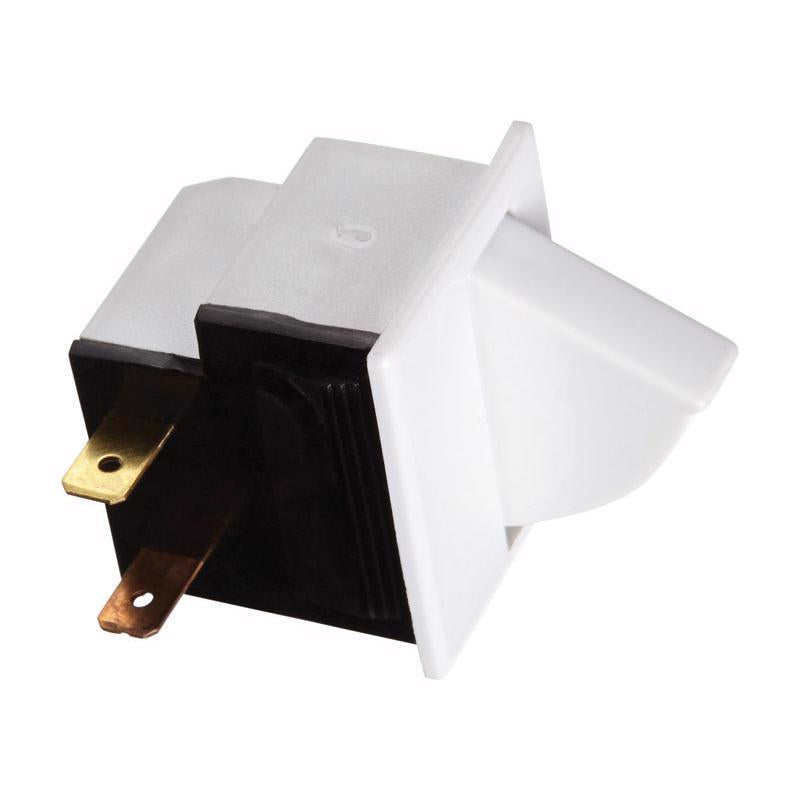 JANDORF - Jandorf 5 amps Single Pole Momentary/Normally Off Appliance Switch White 1 pk