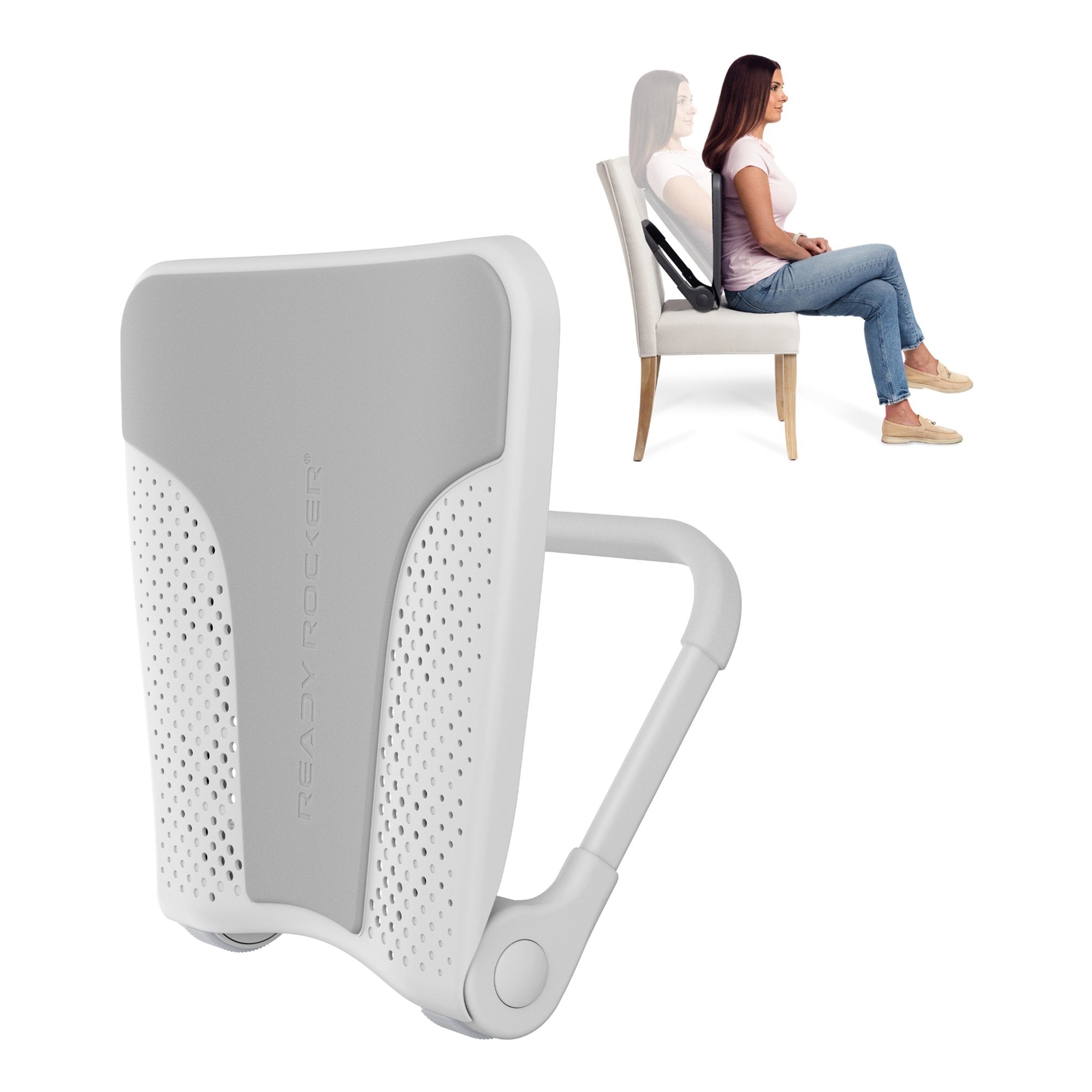 Rocking Inc - Lumbar Support Seat Rocking Device Ready Rocker® 17 W X 18 L X 3-1/2 D Inch Aluminum / Foam [1/EA] (1241374_EA)