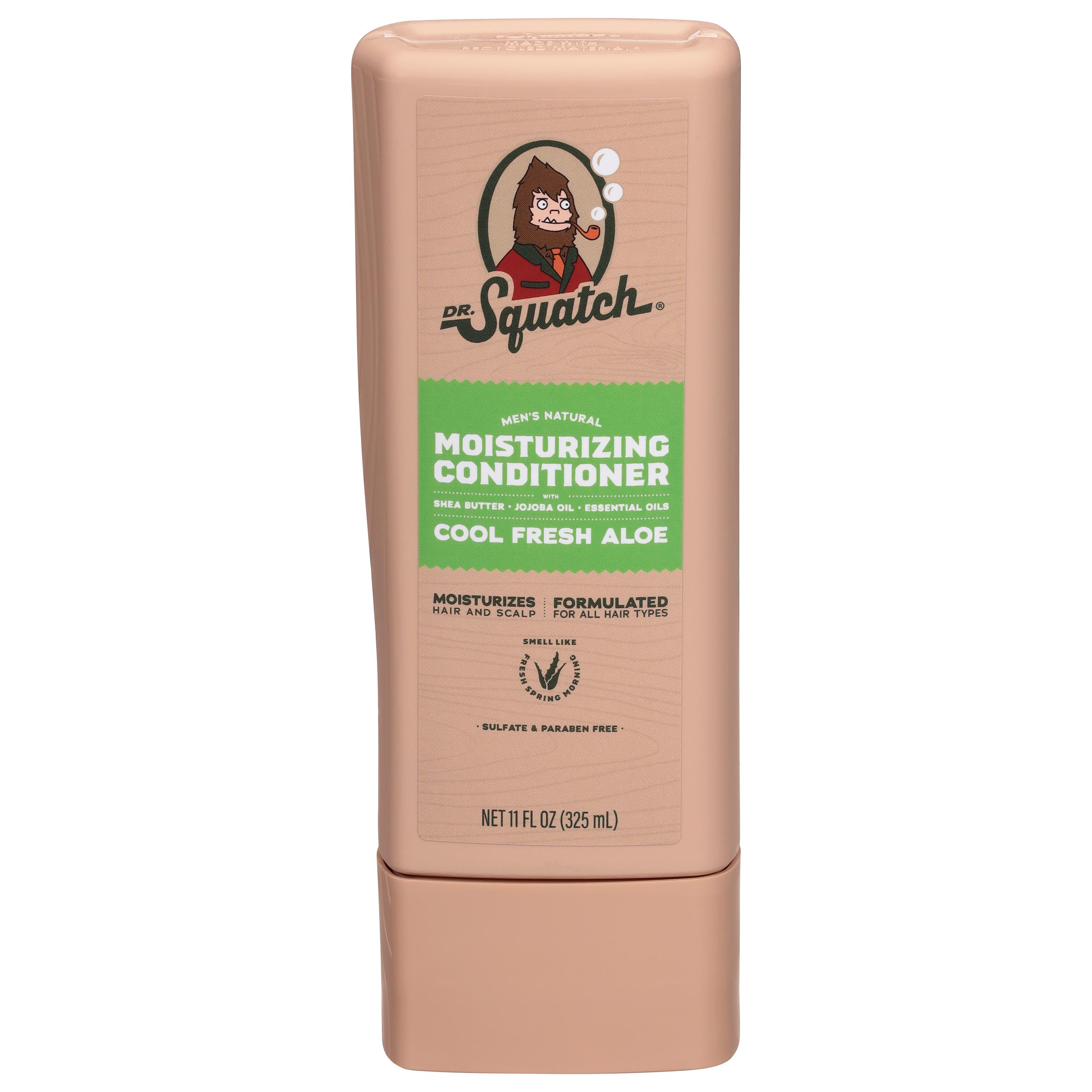 Dr. Squatch Men's Natural Moisturizing Cool Fresh Aloe Conditioner 11 fl oz - Case of 1