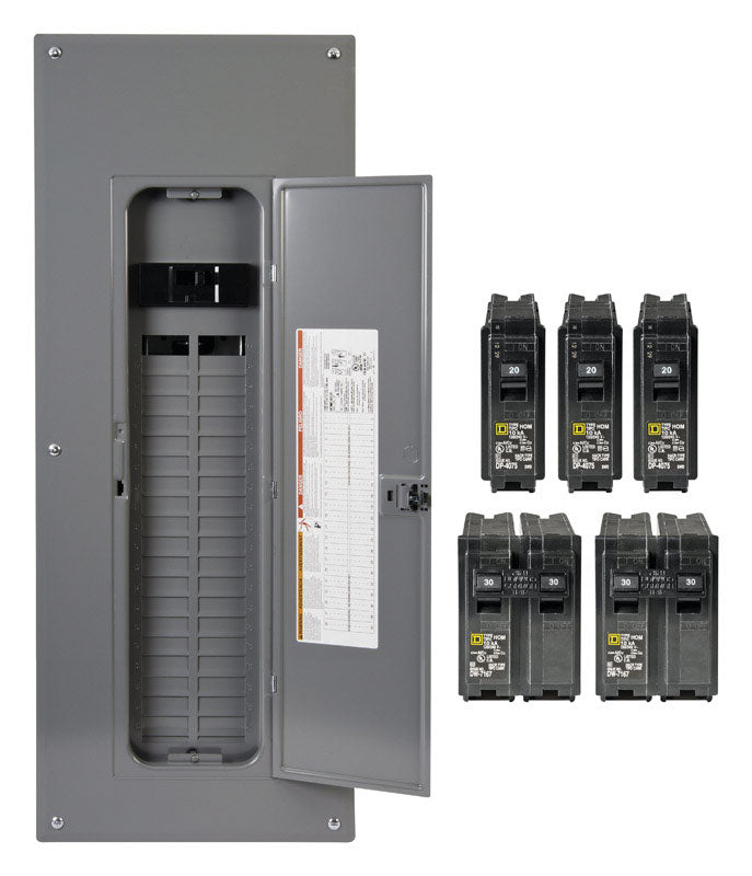 SQUARE D - Square D 200 amps 120/240 V 40 space 80 circuits Main Breaker Load Center