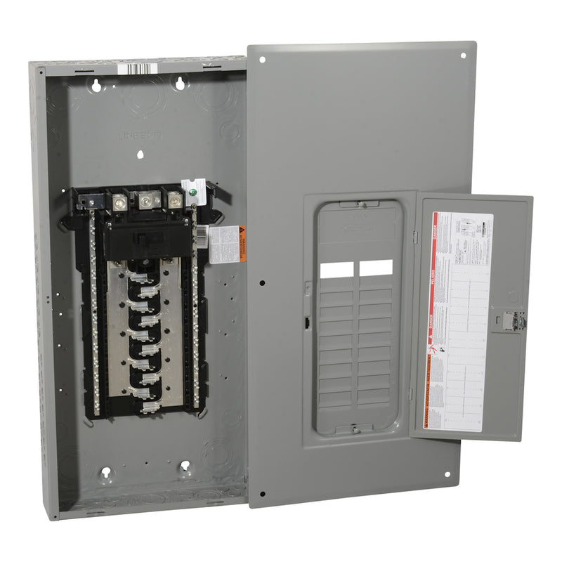 SQUARE D - Square D HomeLine 200 amps 120/240 V 20 space 40 circuits Combination Mount Main Breaker Load Center