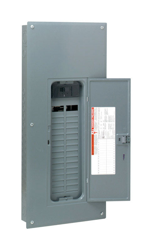 SQUARE D - Square D HomeLine 200 amps 120/240 V 30 space 60 circuits Wall Mount Main Breaker Load Center [HOM3060M200PC]