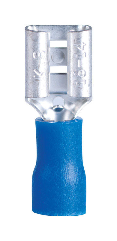 GARDNER BENDER - Gardner Bender 16-14 Ga. Insulated Wire Female Disconnect Blue 20 pk [20-143F]