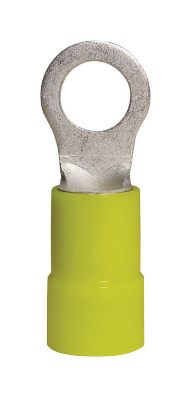 GARDNER BENDER - Gardner Bender 4 Ga. Insulated Wire Ring Terminal Yellow 4 pk [14-098]
