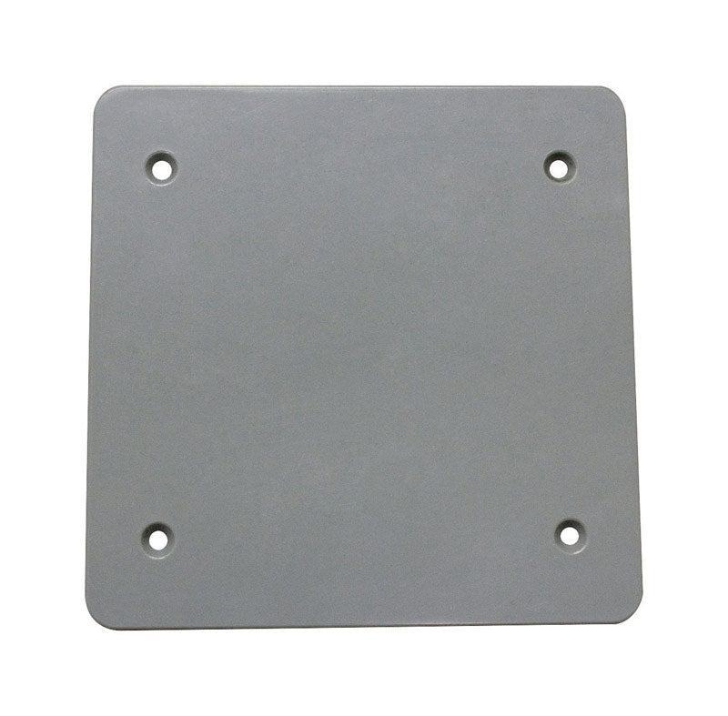 SIGMA ENGINEERED SOLUTIONS - Sigma Engineered Solutions Square Plastic 2 gang Flat Box Cover [14160]