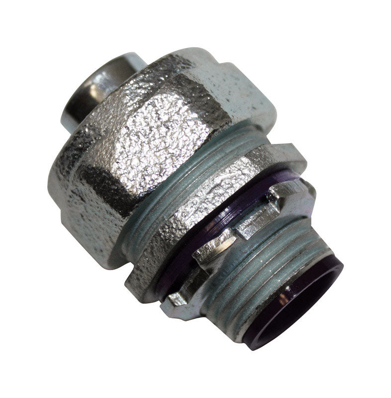 SIGMA ENGINEERED SOLUTIONS - Sigma Engineered Solutions ProConnex 1/2 in. D Zinc-Plated Iron Straight Connector For Liquid Tight