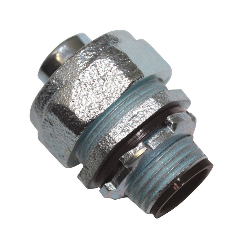 SIGMA ENGINEERED SOLUTIONS - Sigma Engineered Solutions ProConnex 1 in. D Zinc-Plated Iron Straight Connector For Liquid Tight 1