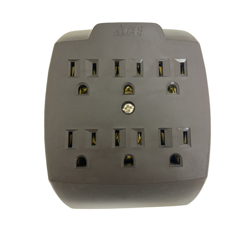 PROJEX - Projex Grounded 6 outlets Adapter 1 pk [FA-357AE/01PRJ]