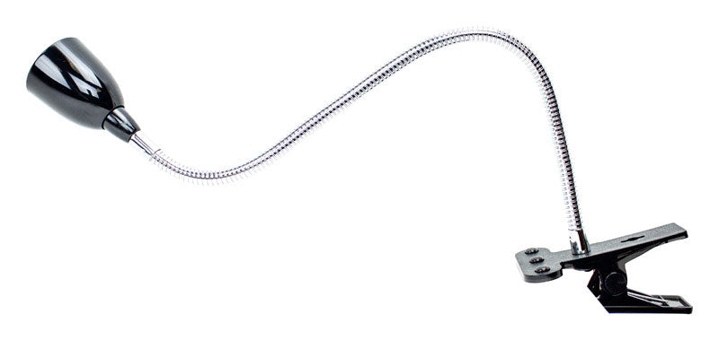 NEWHOUSE LIGHTING - Newhouse Lighting 22 in. Semi-Gloss Black Gooseneck Clip-On Lamp