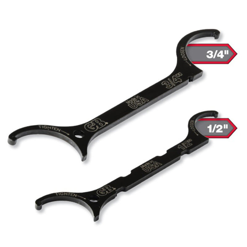 GARDNER BENDER - Gardner Bender SAE Locknut Wrench Set 2.2 in. L 2 pc