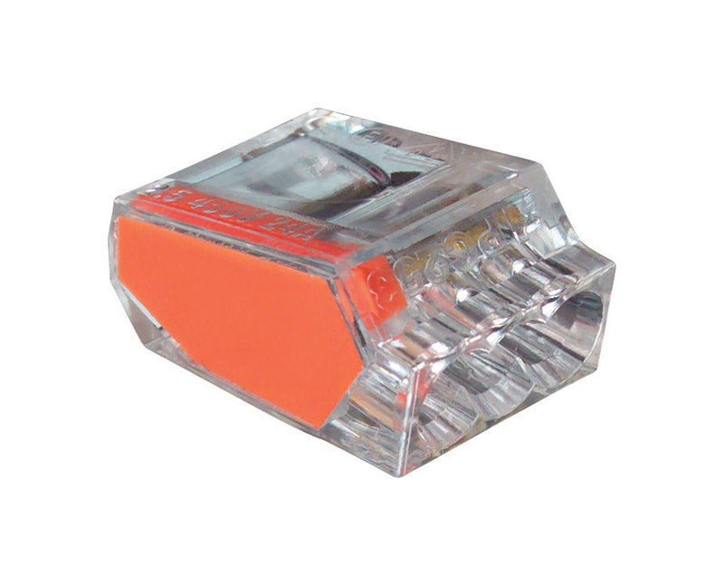 GARDNER BENDER - Gardner Bender PushGard No. 22-12 AWG Copper Wire Wire Connector Orange 10 pk