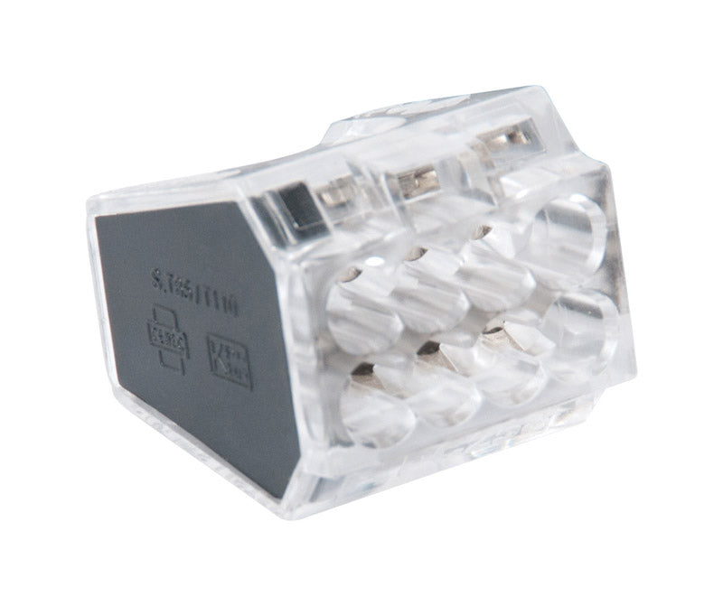 GARDNER BENDER - Gardner Bender PushGard 22-12 Ga. Copper Wire Wire Connector Black 50 pk
