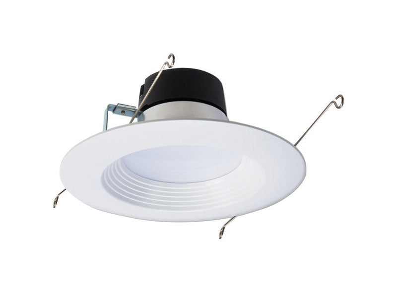 HALO - Halo Matte White 6 in. W Plastic LED Retrofit Recessed Lighting 10 W