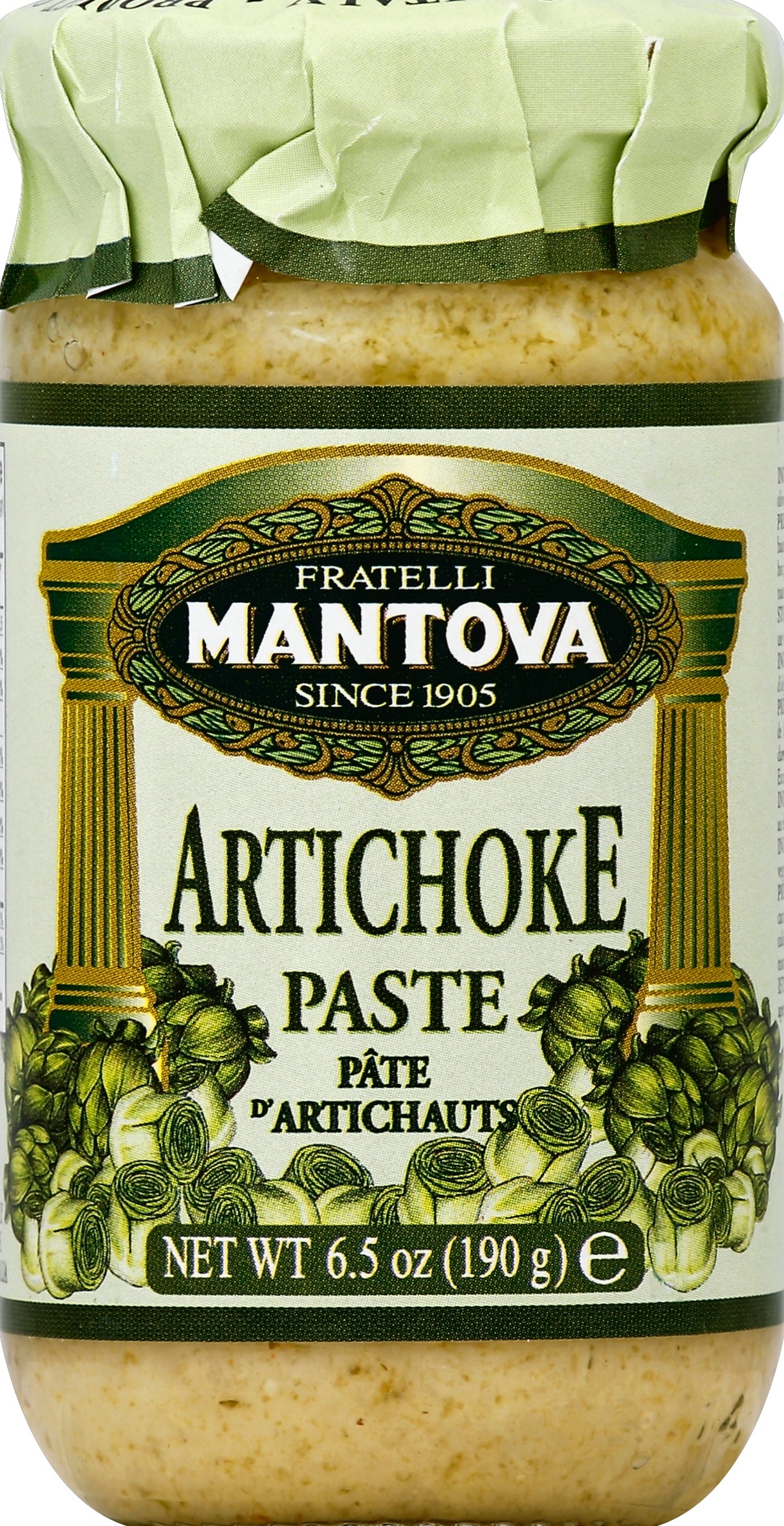 Mantova Artichoke Paste 6.5 oz - Case of 6