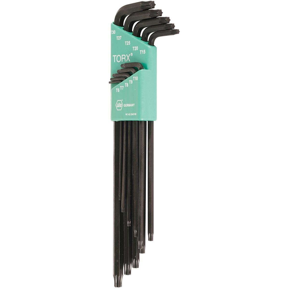 Wiha Long Arm Torx L-Key Set (10 Piece Set)