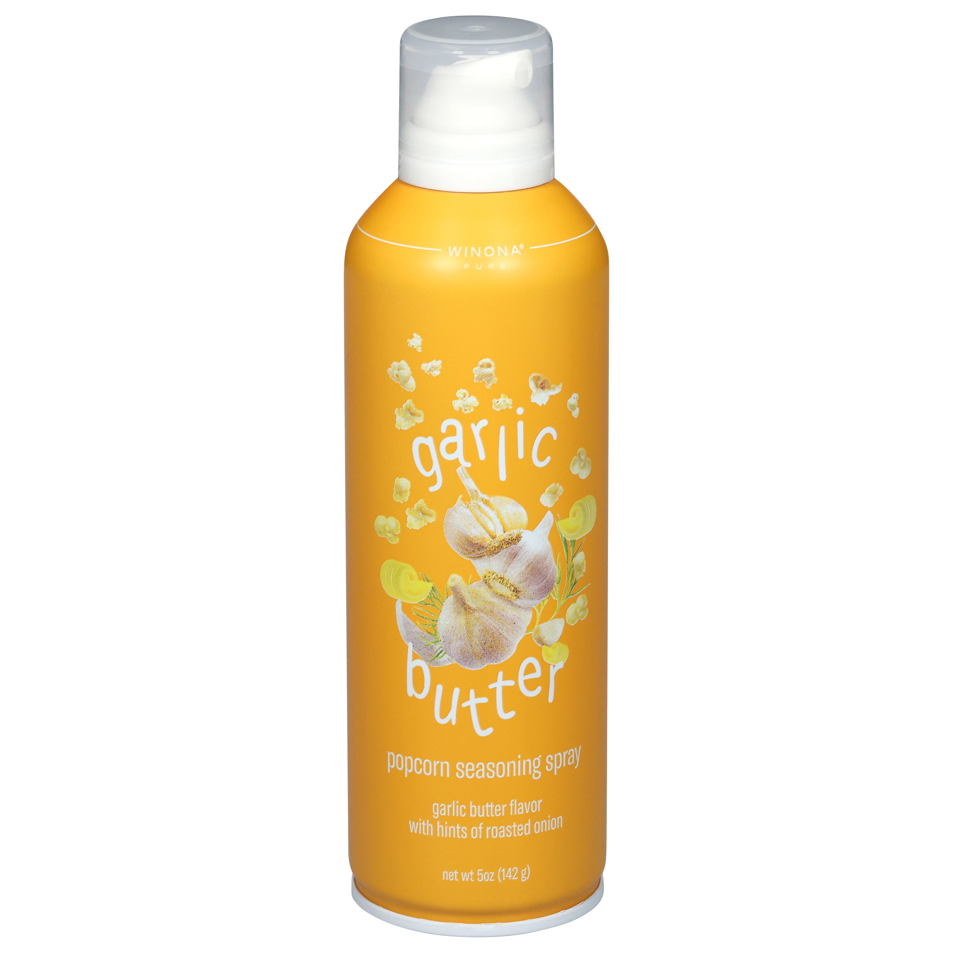 Winona Pure Garlic Butter Flavor Popcorn Seasoning Spray 5 oz - Case of 6