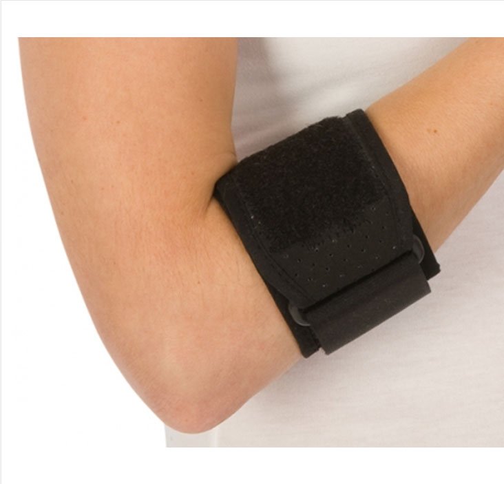 DJO - Elbow Support PROCARE® One Size Fits Most Contact Closure Tennis Black [6/PK]