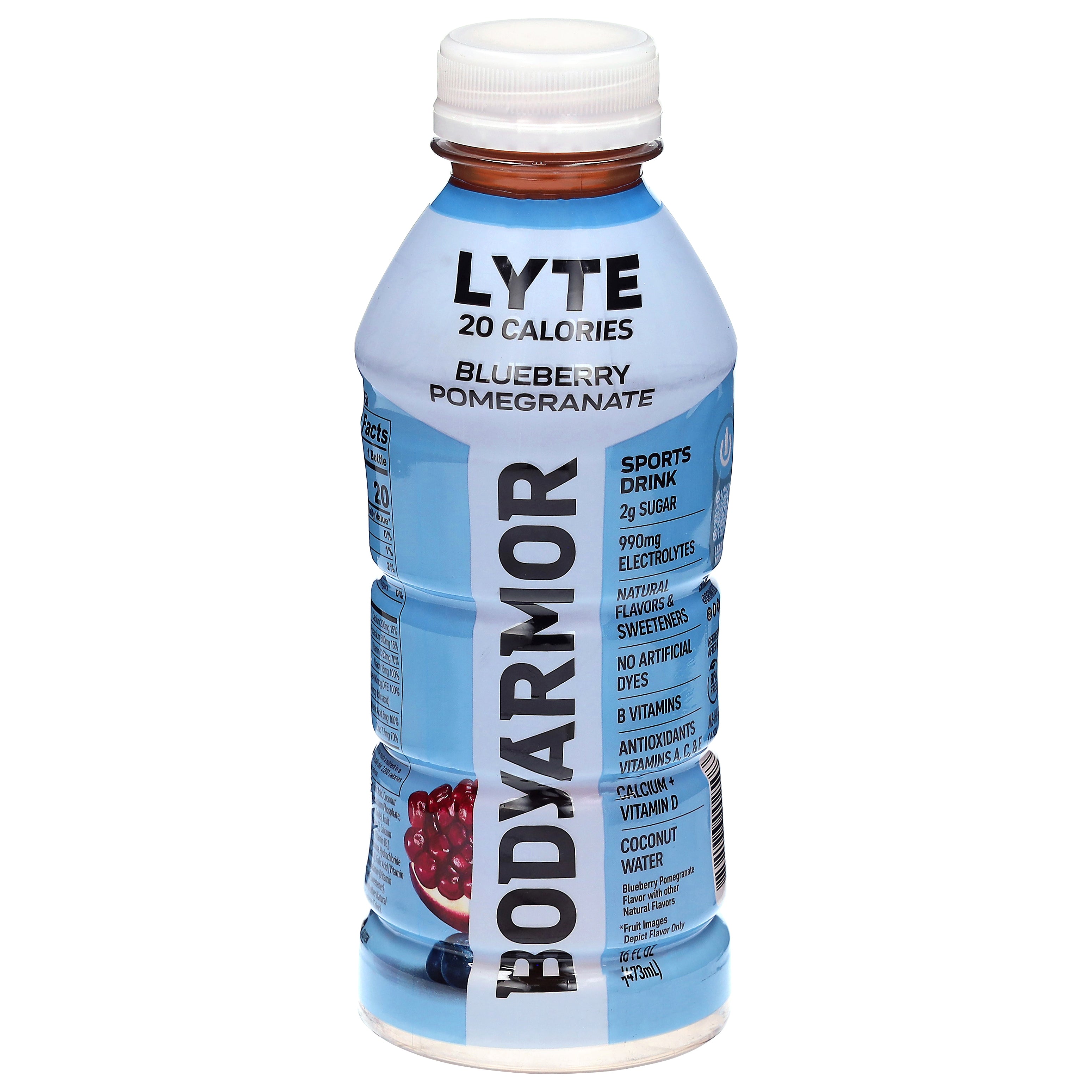 BodyArmor Lyte Blueberry Pomegranate Sports Drink 16 fl oz - Case of 12
