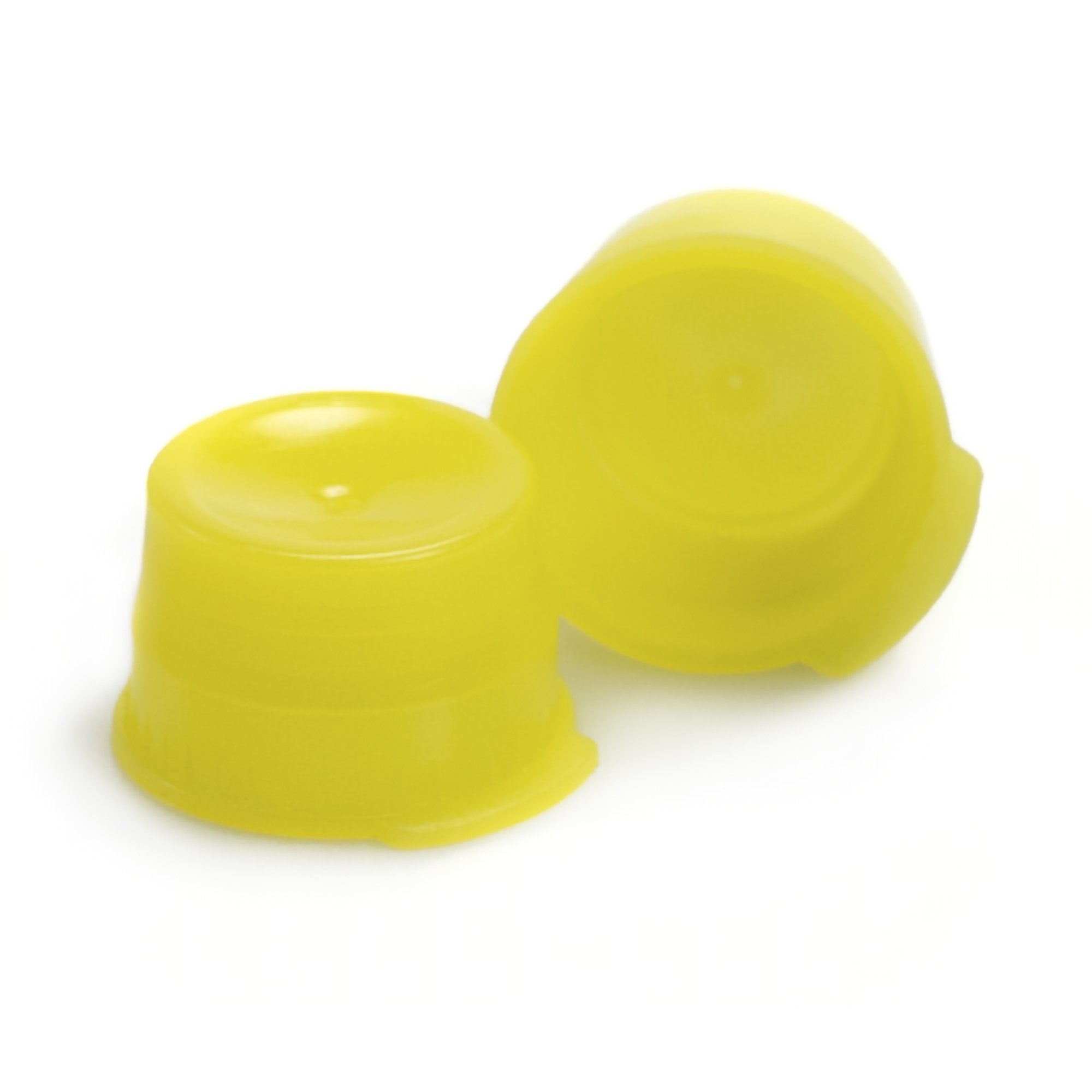 McKesson Brand - McKesson Tube Closure Polyethylene Snap Cap Yellow 13 mm For Use with 13 mm Blood Drawing Tubes, Glass Test Tubes, Plastic Culture Tubes NonSterile [1000/BG]