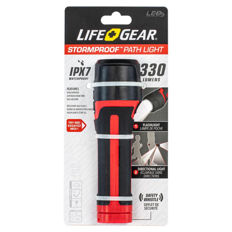 LIFE+GEAR - Life+Gear 150 lm Red LED Signal Light AA Battery