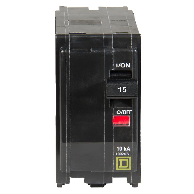 SQUARE D - Square D QO 15 amps Standard 2-Pole Circuit Breaker