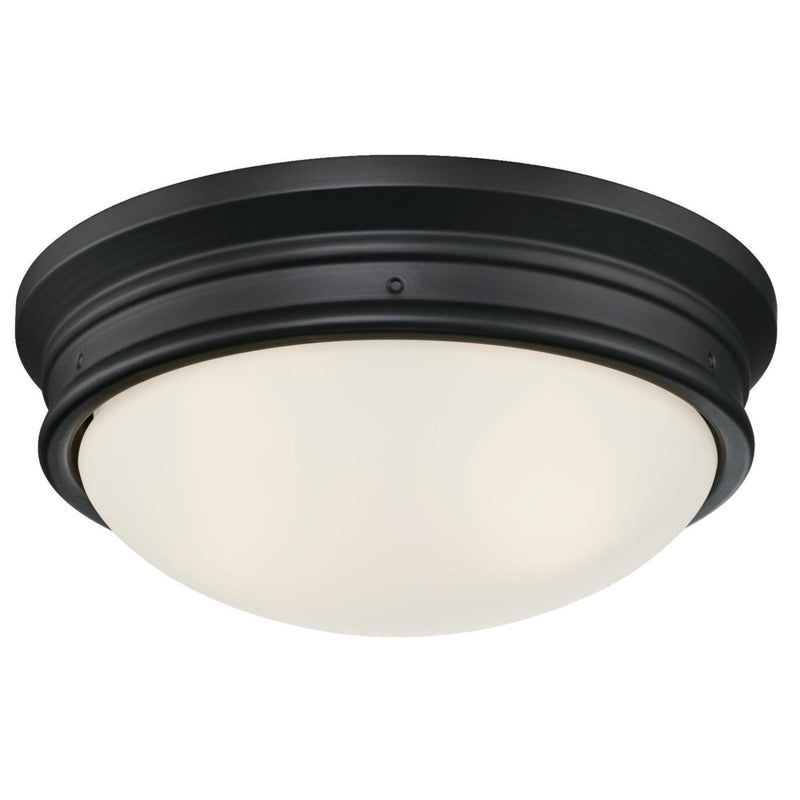 WESTINGHOUSE - Westinghouse Meadowbrook Switch Incandescent Matte Black Wall Pack Light Fixture Hardwired
