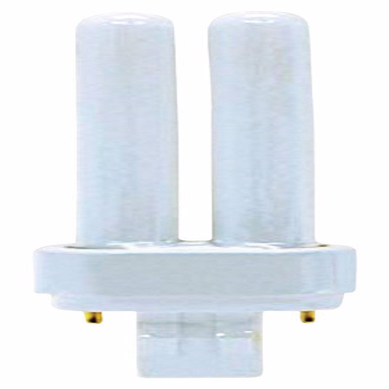 GE LIGHTING - GE Ecolux 18 W T4 5.2 in. D X 5.8 in. L CFL Bulb Warm White A-Line 2700 K 1 pk