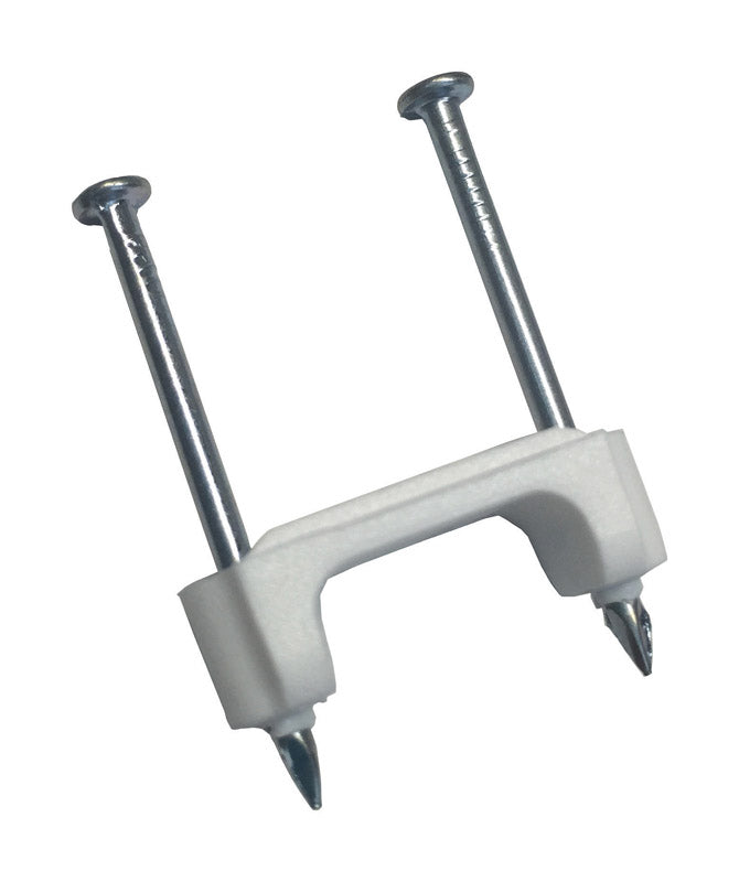 GARDNER BENDER - Gardner Bender 1/2 in. W Plastic Cable Staple 15 pk - Case of 5