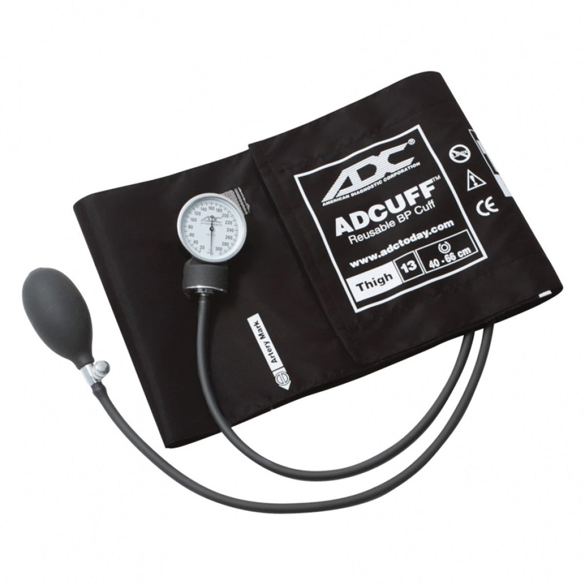 American Diagnostic Corp - Aneroid Sphygmomanometer Unit Prosphyg™760 Series Thigh Cuff Nylon Cuff 40 - 66 cm Pocket Aneroid [1/EA]