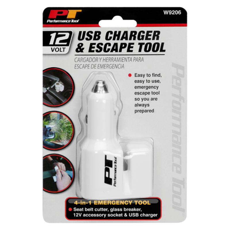PERFORMANCE TOOL - Performance Tool Cell Phone Charger - Case of 8