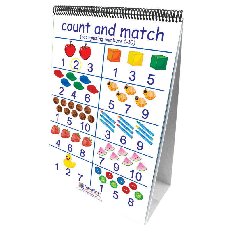NEWPATH LEARNING - Number Sense Curriculum Mastery® Flip Chart, 10 Pages