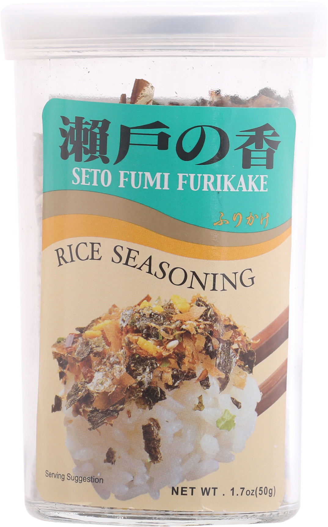 Seto Fumi Furikake Rice Seasoning 1.7 oz Jar - Case of 10