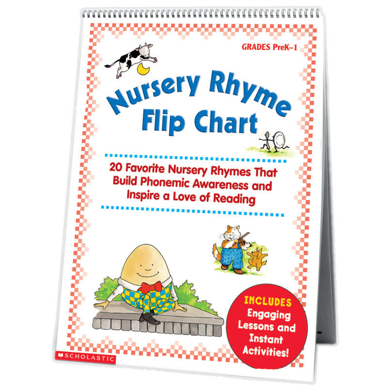 SCHOLASTIC TEACHING SOLUTIONS - Nursery Rhyme Flip Chart, Grades PK-1